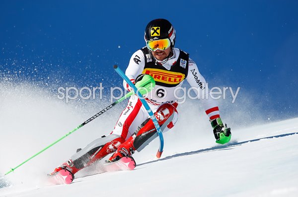 Marcel Hirscher Austria Alpine Ski World Slalom St Moritz 2017