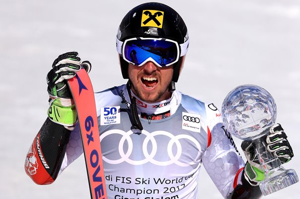 Marcel Hirscher Austria Alpine Ski World Slalom Season Champion 2017