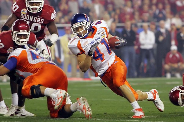 Running back Ian Johnson Boise State v Oklahoma 2007