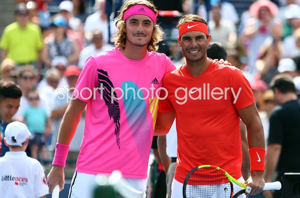 Stefanos Tsitsipas & Rafael Nadal Rogers Cup Toronto 2018