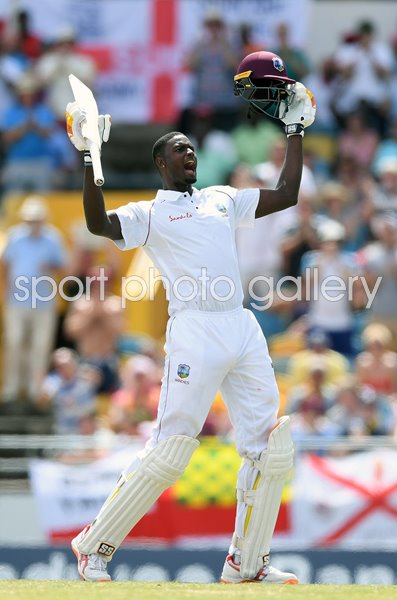 Jason Holder West Indies Century v England Barbados Test 2018