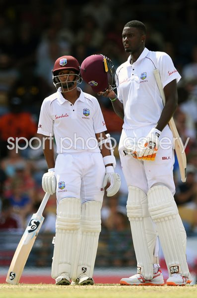 Jason Holder & Shane Dowrich West Indies v England Barbados 2018