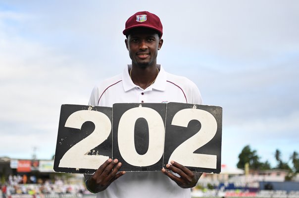 Jason Holder West Indies 202 v England Barbados 2018