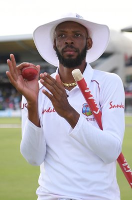 Roston Chase West Indies 8 for 60 v England Barbados Test 2018 