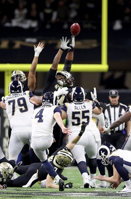 Greg Zuerlein Los Angeles Rams Field Goal NFC Championship 2019