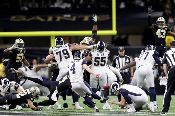 Greg Zuerlein Los Angeles Rams Kicker NFC Championship 2019