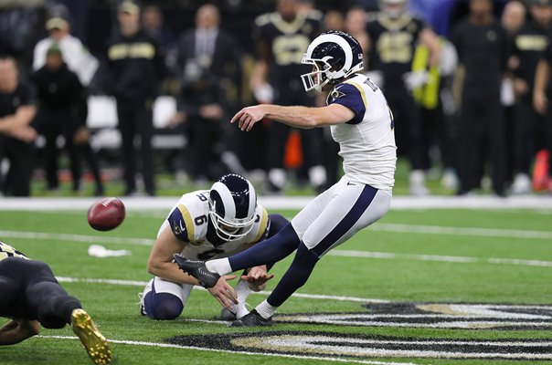 Greg Zuerlein Los Angeles Rams v New Orleans Saints 2019