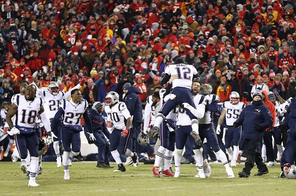 New England Patriots beat Kansas City Chiefs AFC Championship 2019