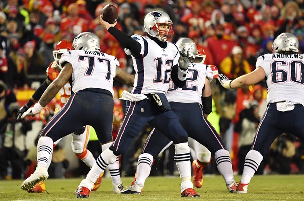 Tom Brady New England v Kansas City AFC Championship 2019