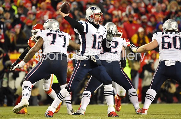 Tom Brady New England v Kansas City AFC Championship 2019
