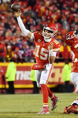 Patrick Mahomes Kansas City v New England AFC Championship 2019