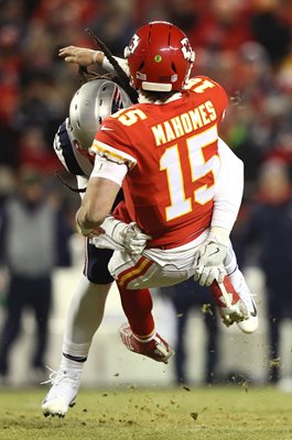 Patrick Mahomes Kansas City Chiefs v New England 2019