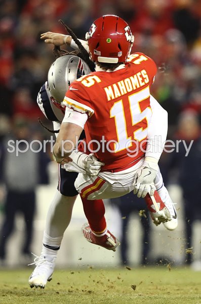 Patrick Mahomes Kansas City Chiefs v New England 2019