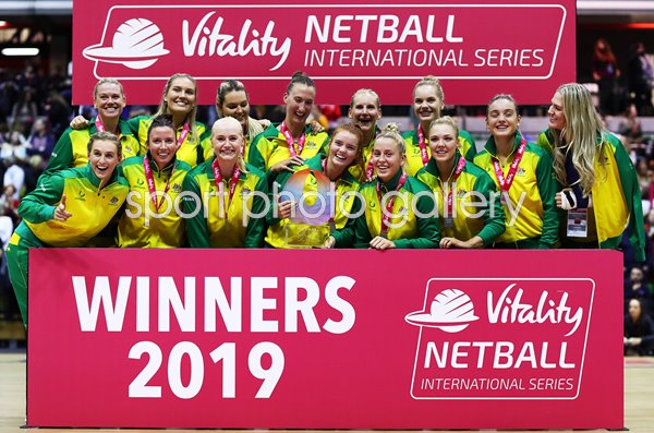 Australia Netball International Series Winners London 2019