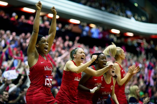 Eboni Usoro-Brown England Netball Quad Series 2019