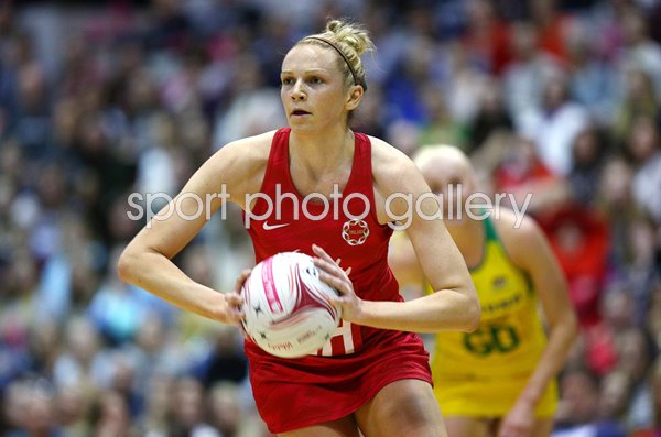 Jo Harten England v Australia Netball Quad Series 2019