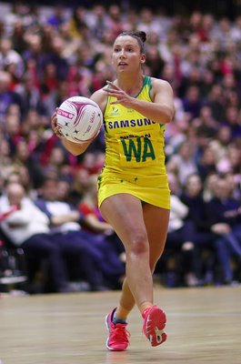 Kelsey Brown Australia v England Netball Quad Series 2019 