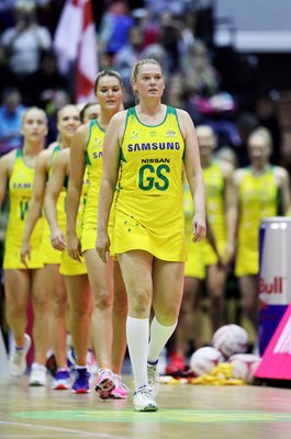 Caitlin Thwaites Australia v England Netball Quad Series 2019 
