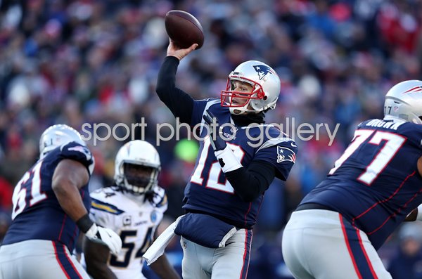 Tom Brady New England Patriots v Chargers AFC Playoffs 2019