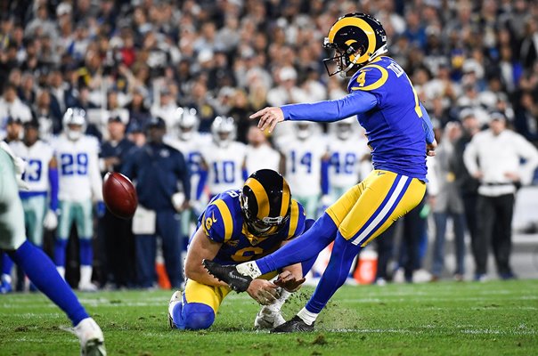 Greg Zuerlein Los Angeles v Dallas Cowboys NFC Playoff 2019