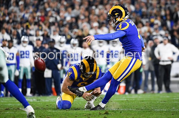 Greg Zuerlein Los Angeles v Dallas Cowboys NFC Playoff 2019