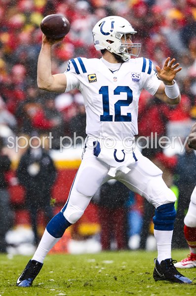 Andrew Luck Indianapolis Colts v Kansas City Chiefs Playoffs 2019