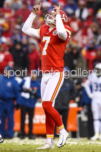 Harrison Butker Kansas City Chiefs v Indianapolis Colts Playoffs 2019