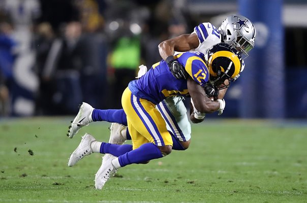 Byron Jones Dallas Cowboys v Brandin Cooks LA Rams Playoffs 2019