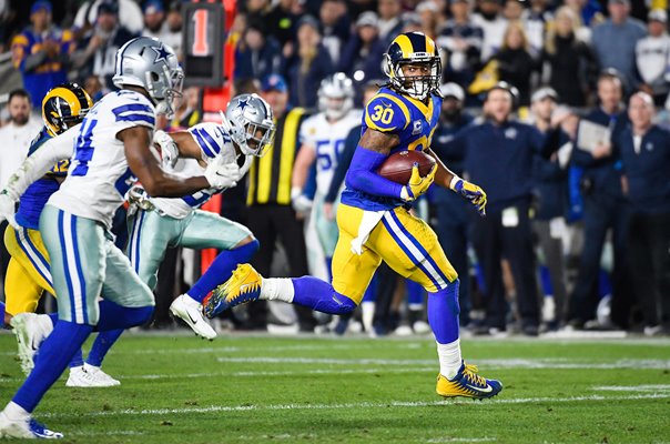 Todd Gurley Los Angeles Rams Touchdown run v Dallas 2019