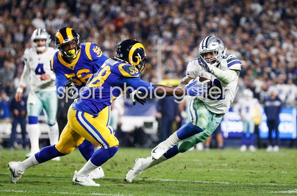 Cory Littleton Los Angeles Rams v Ezekiel Elliott Dallas Cowboys 2019