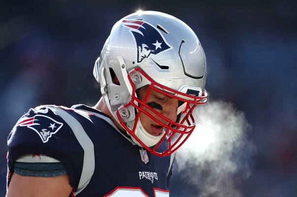 Rob Gronkowski New England Patriots AFC Divisional Playoff 2019
