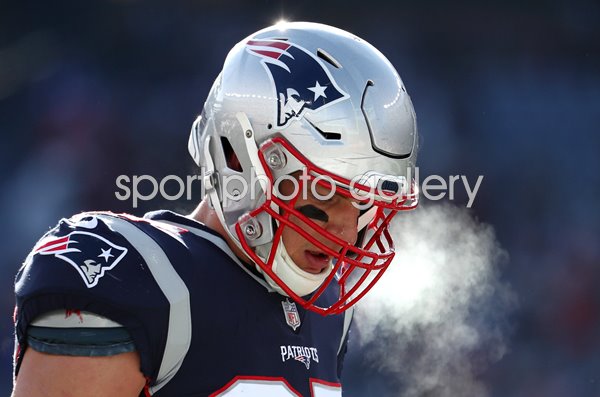 Rob Gronkowski New England Patriots AFC Divisional Playoff 2019