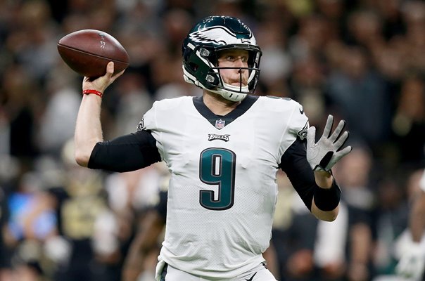 Nick Foles Philadelphia Eagles v New Orleans Saints Playoffs 2019