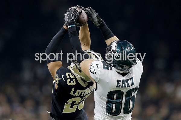 Marshon Lattimore New Orelans interception v Eagles Playoffs 2019