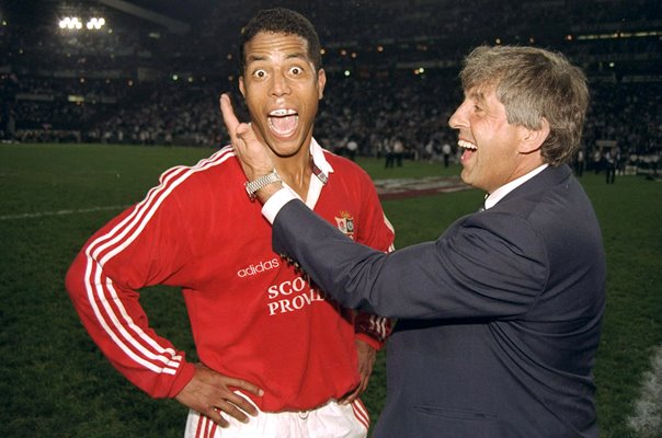 Jeremy Guscott & Ian McGeechan British Lions South Africa 1997