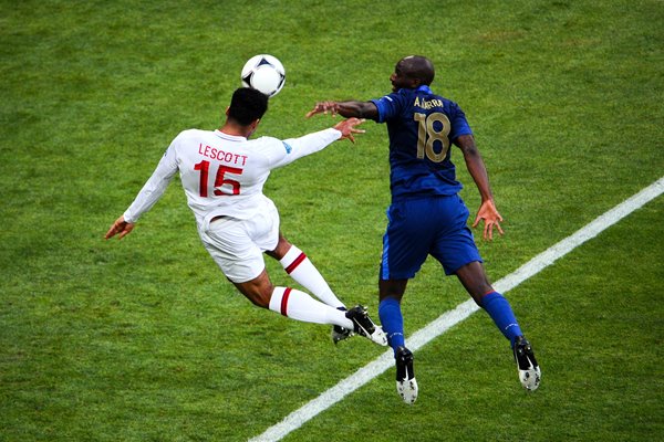 Joleon Lescott scores for England EURO 2012