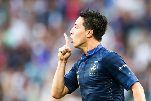 Samir Nasri scores France v England EURO 2012