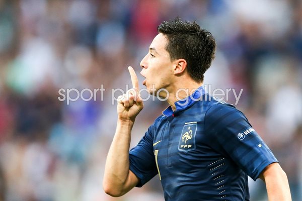 Samir Nasri scores France v England EURO 2012