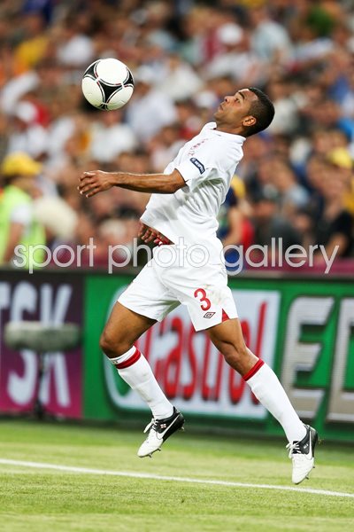 Ashley Cole England v France EURO 2012