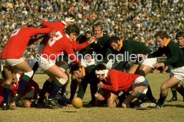 Fran Cotton Davis Scramble British Lions South Africa 1974