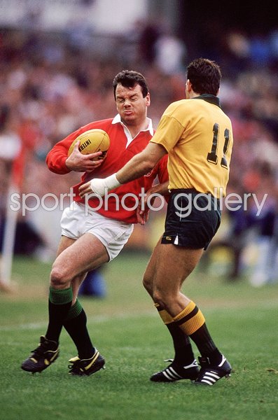 Ieuan Evans v David Campese British Lions v Australia 1989