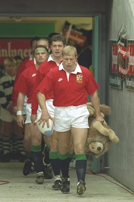 Peter Winterbottom British Lions Captain v New Zealand 1993