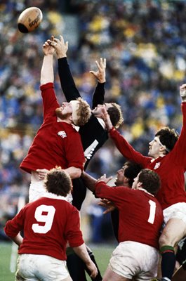 Maurice Colclough British Lions v New Zealand 1983
