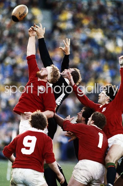 Maurice Colclough British Lions v New Zealand 1983