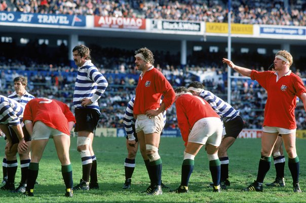 Bill Beaumont & Maurice Colclough British Lions v Western Province 1980