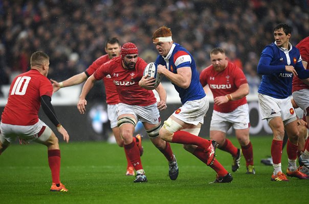 Felix Lambey France v Wales Paris Six Nations 2019