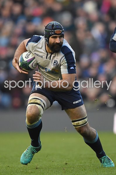 Josh Strauss Scotland v Italy Murrayfield Six Nations 2019