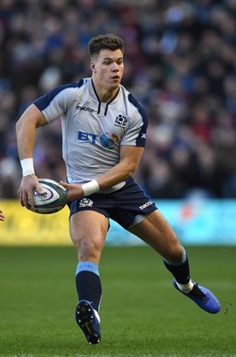 Huw Jones Scotland v Italy Murrayfield Six Nations 2019