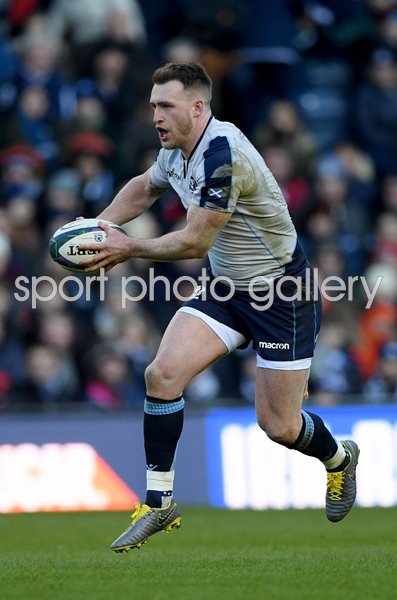 Stuart Hogg Scotland beat Italy Murrayfield Six Nations 2019