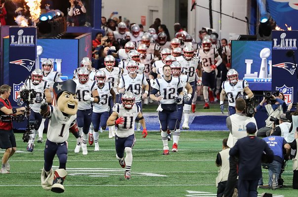 Julian Edelman leads out New England Patriots Super Bowl 2019
